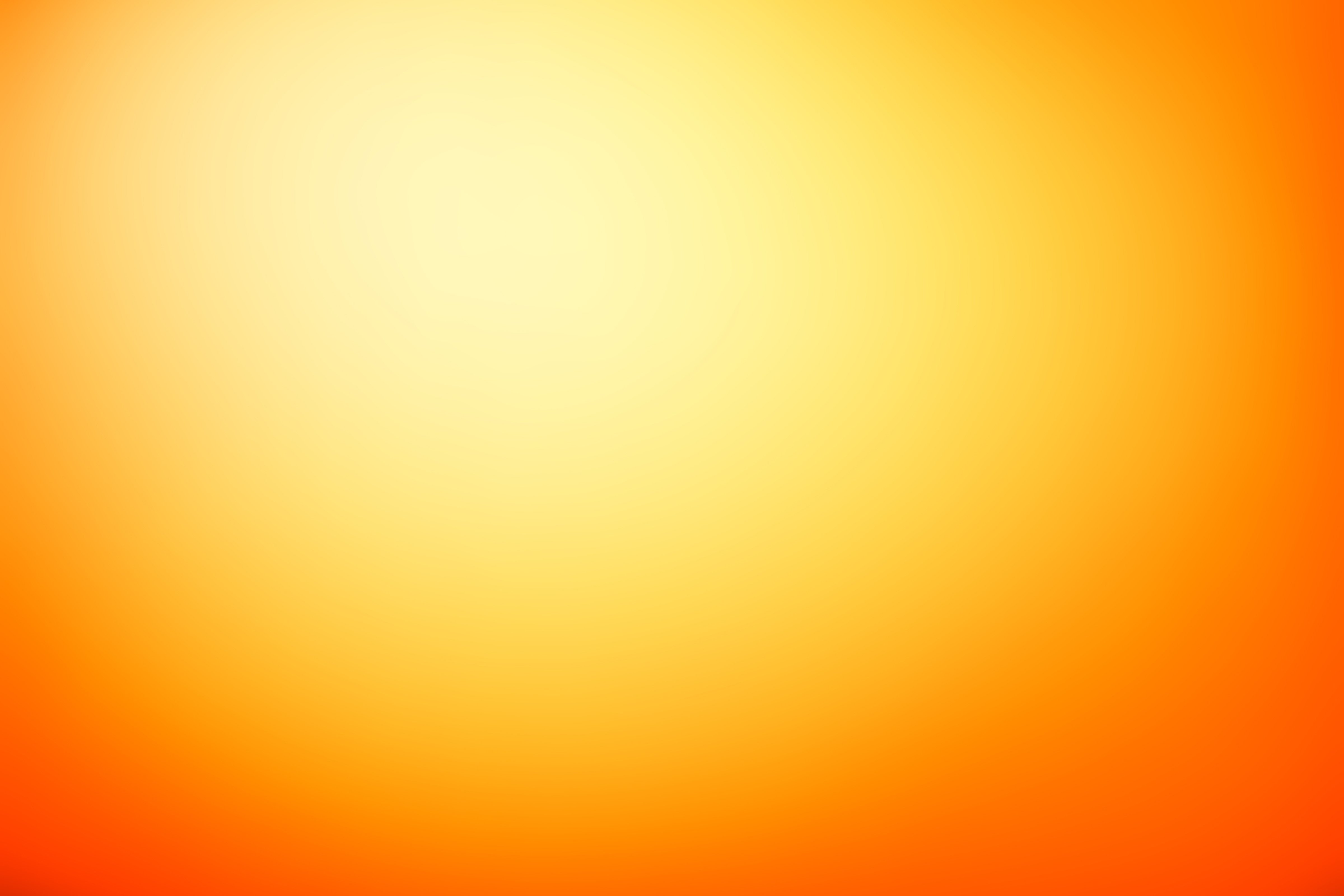 Orange sun gradient background